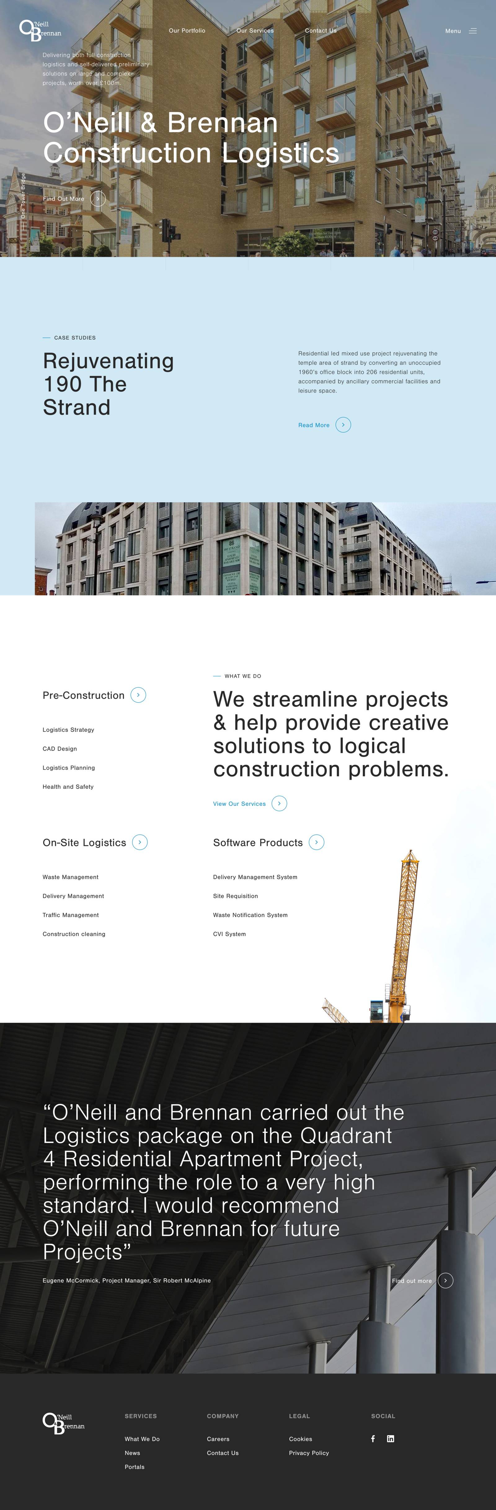 Construction Logistics